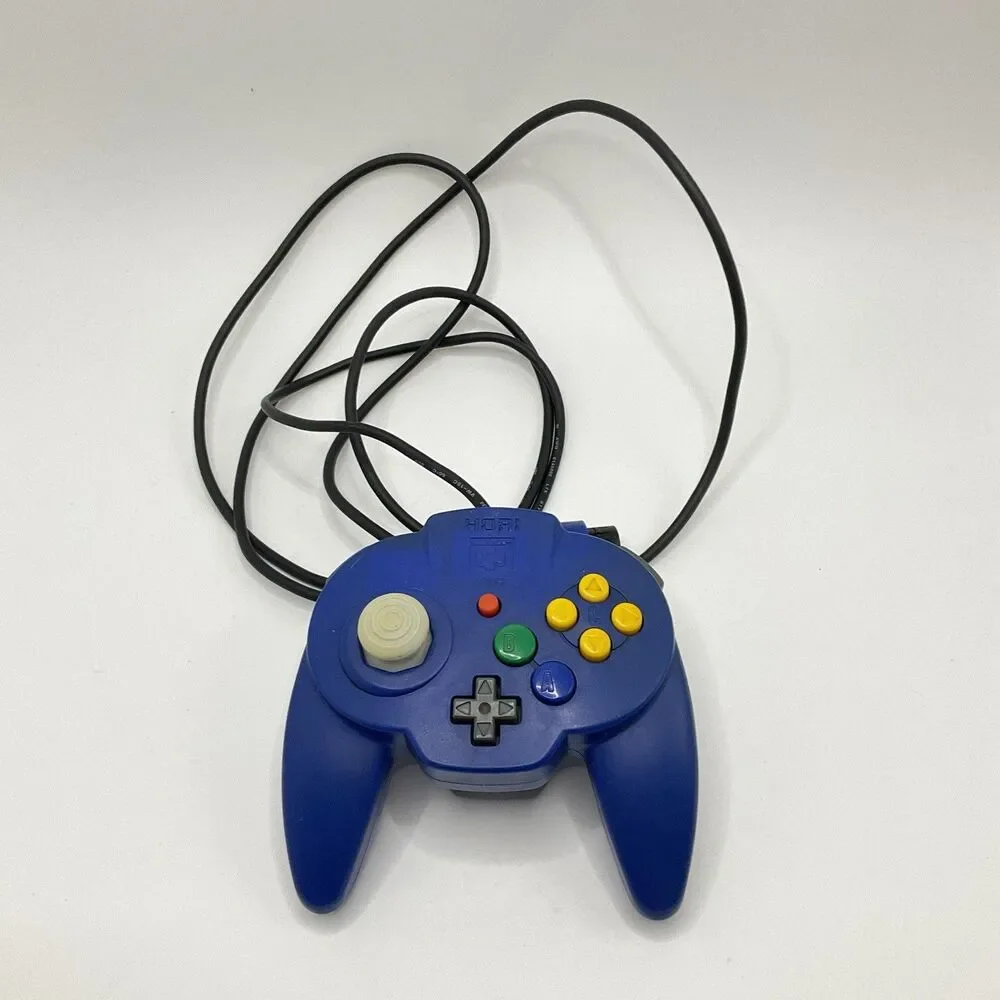 HORI Horipad Mini 64 Controller for Nintendo 64 N64 Japan Blue UNTESTED